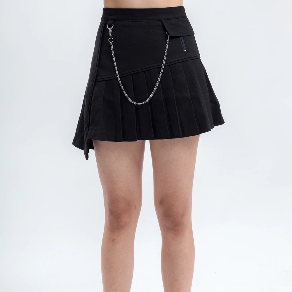 Danielle Guizio Asymmetrical Tennis Skirt